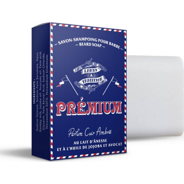 Shampoing à Barbe Premium Cuir Ambré 100g